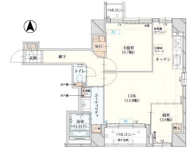 Ctype 間取り