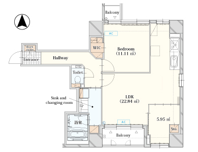 Ctype Floor plan